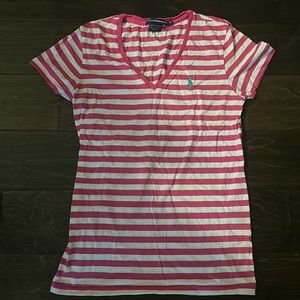 Ralph Lauren Sport short sleeved striped tee 💖🤍